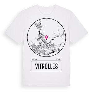 Vitrolles t-shirt – ekologisk bomull t-shirt från Pinshirt