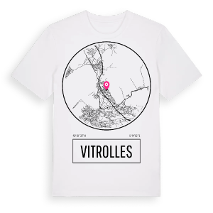 Vitrolles t-shirt – ekologisk bomull t-shirt från Pinshirt