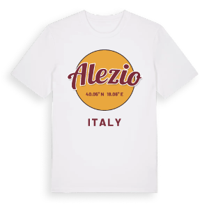 Alezio cirkel t-shirt – ekologisk bomull t-shirt från Pinshirt