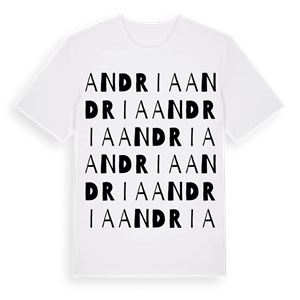 Andria ordlek t-shirt – ekologisk bomull t-shirt från Pinshirt