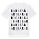 Bari ordlek t-shirt