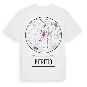 Bitritto t-shirt – ekologisk bomull t-shirt från Pinshirt