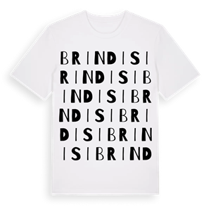 Brindisi ordlek t-shirt – ekologisk bomull t-shirt från Pinshirt