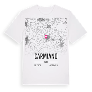 Carmiano karta t-shirt – ekologisk bomull t-shirt från Pinshirt