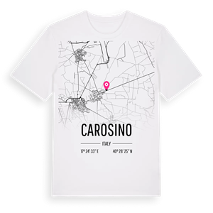 Carosino karta t-shirt – ekologisk bomull t-shirt från Pinshirt
