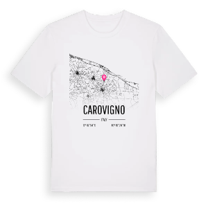 Carovigno karta t-shirt – ekologisk bomull t-shirt från Pinshirt
