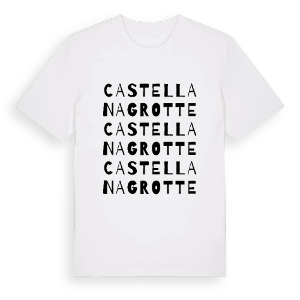 Castellana Grotte ordlek t-shirt – ekologisk bomull t-shirt från Pinshirt