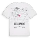 Cellamare karta t-shirt