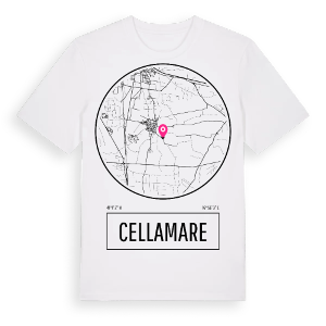 Cellamare t-shirt – ekologisk bomull t-shirt från Pinshirt
