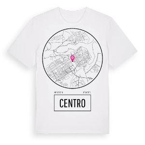Centro t-shirt – ekologisk bomull t-shirt från Pinshirt