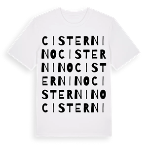 Cisternino ordlek t-shirt – ekologisk bomull t-shirt från Pinshirt