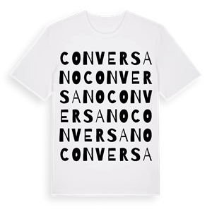 Conversano ordlek t-shirt – ekologisk bomull t-shirt från Pinshirt