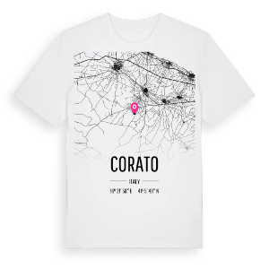 Corato karta t-shirt – ekologisk bomull t-shirt från Pinshirt