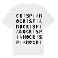 Crispiano ordlek t-shirt