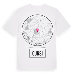 Cursi t-shirt – ekologisk bomull t-shirt från Pinshirt