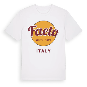 Faeto cirkel t-shirt – ekologisk bomull t-shirt från Pinshirt