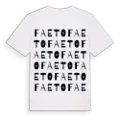 Faeto ordlek t-shirt