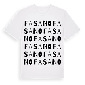 Fasano ordlek t-shirt – ekologisk bomull t-shirt från Pinshirt