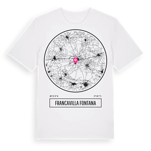 Francavilla Fontana t-shirt – ekologisk bomull t-shirt från Pinshirt