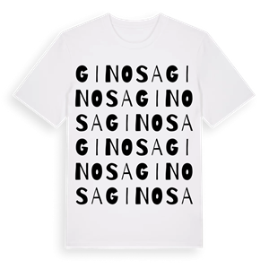 Ginosa ordlek t-shirt – ekologisk bomull t-shirt från Pinshirt
