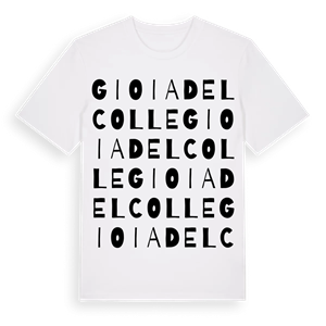 Gioia del Colle ordlek t-shirt – ekologisk bomull t-shirt från Pinshirt