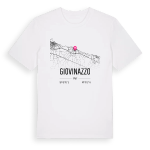 Giovinazzo karta t-shirt – ekologisk bomull t-shirt från Pinshirt