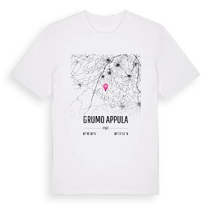 Grumo Appula karta t-shirt – ekologisk bomull t-shirt från Pinshirt