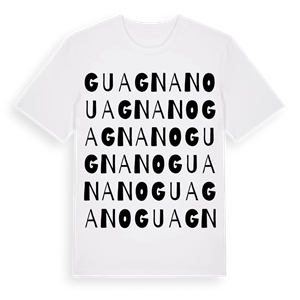 Guagnano ordlek t-shirt – ekologisk bomull t-shirt från Pinshirt