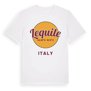 Lequile cirkel t-shirt – ekologisk bomull t-shirt från Pinshirt