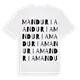 Manduria ordlek t-shirt