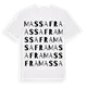 Massafra ordlek t-shirt