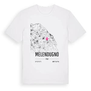 Melendugno karta t-shirt – ekologisk bomull t-shirt från Pinshirt