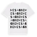 Mesagne ordlek t-shirt