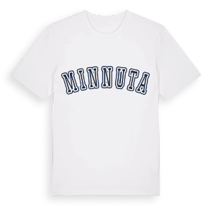 Minnuta college t-shirt – ekologisk bomull t-shirt från Pinshirt