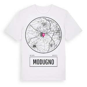 Modugno t-shirt – ekologisk bomull t-shirt från Pinshirt