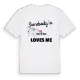 Någon i Mola di Bari älskar mig t-shirt