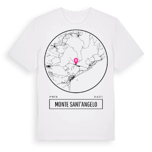 Monte Sant'Angelo t-shirt – ekologisk bomull t-shirt från Pinshirt