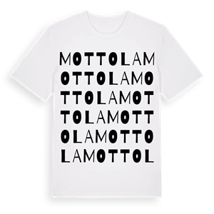Mottola ordlek t-shirt – ekologisk bomull t-shirt från Pinshirt