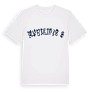 Municipio 3 college t-shirt – ekologisk bomull t-shirt från Pinshirt