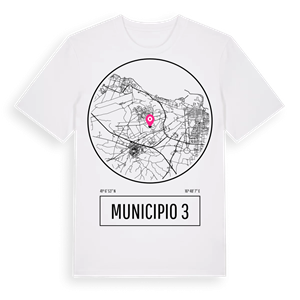 Municipio 3 t-shirt – ekologisk bomull t-shirt från Pinshirt