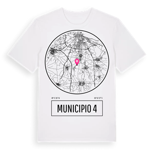 Municipio 4 t-shirt – ekologisk bomull t-shirt från Pinshirt