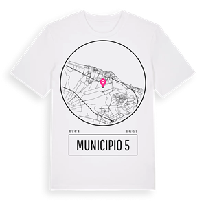 Municipio 5 t-shirt – ekologisk bomull t-shirt från Pinshirt