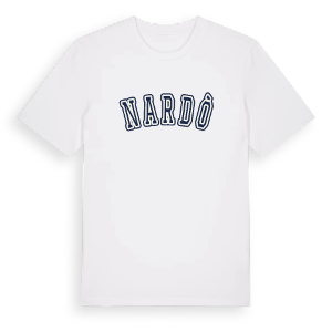 Nardò college t-shirt – ekologisk bomull t-shirt från Pinshirt
