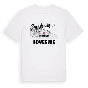 Någon i Noicattaro älskar mig t-shirt – ekologisk bomull t-shirt från Pinshirt