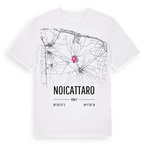 Noicattaro karta t-shirt – ekologisk bomull t-shirt från Pinshirt