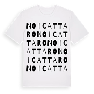 Noicattaro ordlek t-shirt – ekologisk bomull t-shirt från Pinshirt