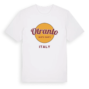 Otranto cirkel t-shirt – ekologisk bomull t-shirt från Pinshirt