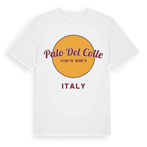 Palo del Colle cirkel t-shirt – ekologisk bomull t-shirt från Pinshirt