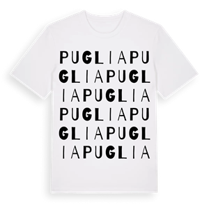 Puglia ordlek t-shirt – ekologisk bomull t-shirt från Pinshirt