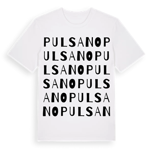 Pulsano ordlek t-shirt – ekologisk bomull t-shirt från Pinshirt